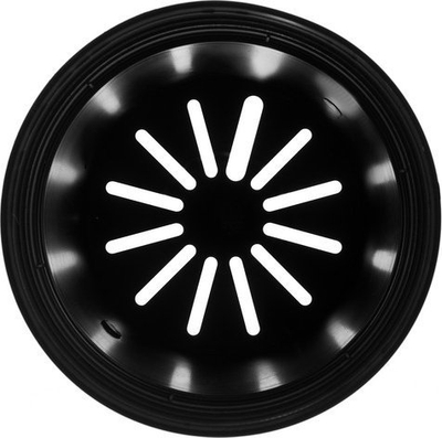 Set me vazo plastike Production Pot, 20 copa, 2 litra, ngjyrë e zezë