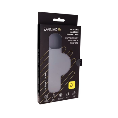 Dviced Silicone MagSafe iPhone 17 Pro Max Case, Grey