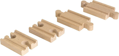 Set shina druri për tren lodër Brio Mini Straight Track 33393