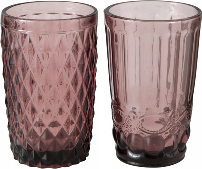 Gotë qelqi Boltze AURORA, 300 ml, rozë