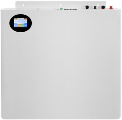 Bateri murale AZO Digital BS-5000-48 Slim, LiFePO4 5kWh, 48V 100A, e bardhë