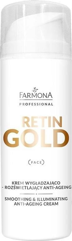 Krem fytyre Farmona Professional Retin Gold, kundra rrudhave, me efekt lifting dhe zbutës, 150ml