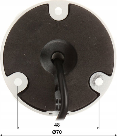 Kamerë sigurie Dahua HAC-HFW1500TLM-IL-A-0360B-S2, 5MP, me drita Smart Dual Illumination, e bardhë