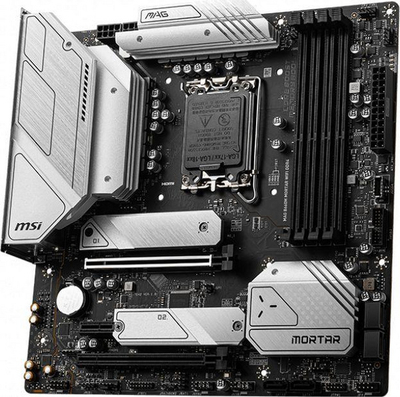 Pllakë amë MSI MAG B660M MORTAR WIFI, Intel B660, Socket 1700, DDR4, e zezë