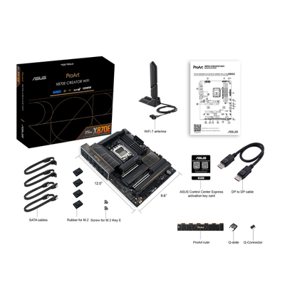 Pllakë amë ASUS ProArt X870E-CREATOR WIFI, DDR5, AM5, e zezë