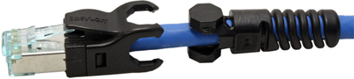 Kabllo rrjeti EasyLan VarioBoot Cat.6A, S/FTP, 0.5m, blu