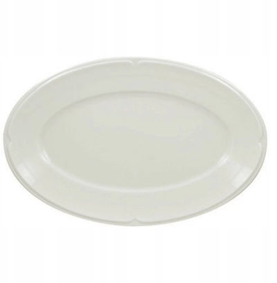 Pjatë ovale porcelani RAK Porcelain ANOP32 Anna, 32cm, ngjyrë ivory