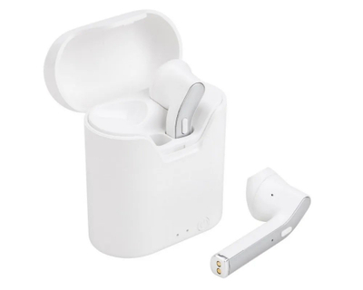 Kufje wireless Art AP-TW-B2, Bluetooth, me mikrofon, të bardha