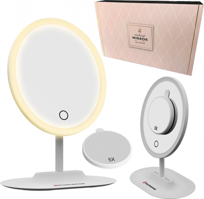 Pasqyrë grimimi Humanas HS-ML03, LED, e bardhë