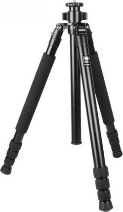 Tripod fotografik Sirui R-2004, lartësi 163 cm, mban deri 15 kg, i zi