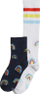 Çorape Adidas Rainbow HN5735, set me 2 palë, shumëngjyrëshe