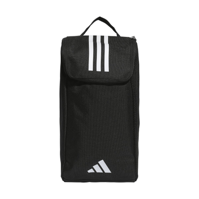 Çantë për këpucë Adidas Tiro League HS9767, poliester i ricikluar, me ventilim, e zezë