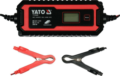 Karikues akumulatori Yato YT-83000, 6V/12V, 4A