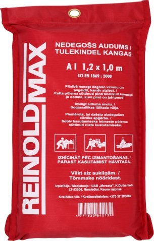 Batanije zjarrfikëse Reinold Max A1, 1.2 x 1.0 m, e kuqe