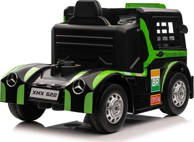 Makina elektrike për kalamaj Lean Cars Mercedes XMX622, me bateri, ekran LCD, jeshile