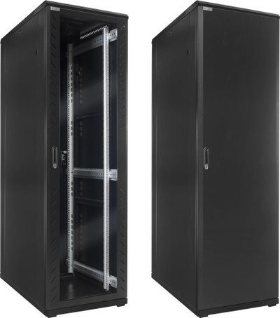 Kabinet rrjeti Digitus Dynamic Basic, 600x600mm, dysheme, i zi