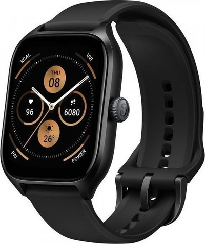 Orë smart Amazfit GTS 4, e zezë