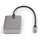 Hub USB C StarTech me 4 porta, 3x USB A 10Gbps, 4K 60Hz DP Alt Mode, gri
