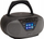 Radiokasetofon portativ Aiwa Black Boombox, CD USB Bluetooth, radio DAB FM, i zi