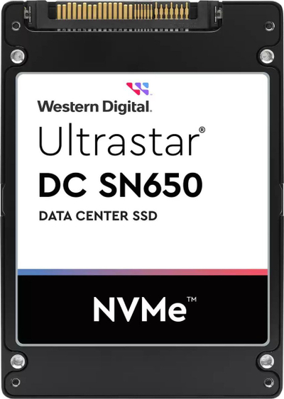 SSD Western Digital Ultrastar DC SN650, 15.36TB, NVMe, i zi