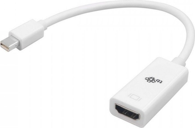 Adapter TB Mini DisplayPort në HDMI, 15 cm, i bardhë