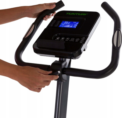 Biçikletë fikse Tunturi E35 Cardio Fit, 16 nivele rezistencë, ergometër, e zezë