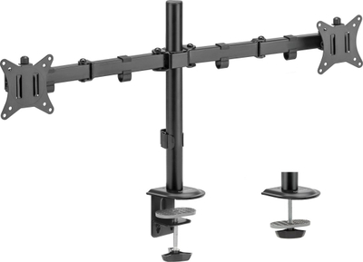 Mbajtëse për 2 monitorë SENSE 7 FLOAT, 17"-32", e zezë