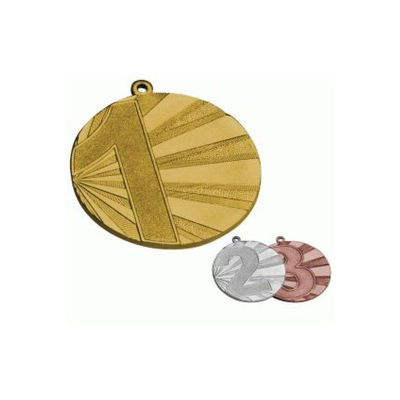 Medalje sportive Victoria Sport 1, çelik, 70mm, ngjyrë ari