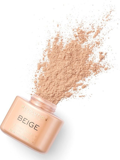 Pudër pluhur Revolution Loose Baking Powder, bezhë