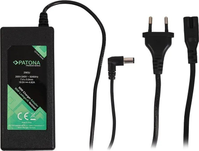 Адаптер полнач за лаптоп PATONA, 19.5V 4.62A 90W, конектор 7.4x5mm со пин, црн