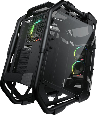 Kllëf kompjutri Cougar Gaming Cratus, mid tower, open frame, i zi