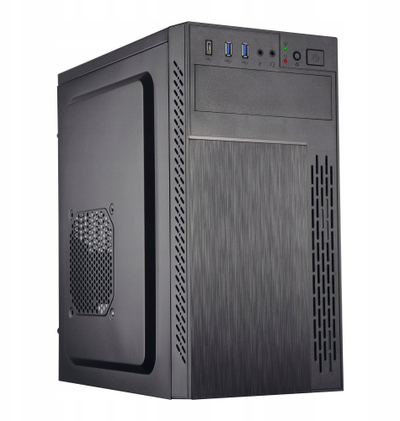 Kutia kompjuterike Eurocase ML N6 505B, MIDI Tower, USB 3.0, e zezë