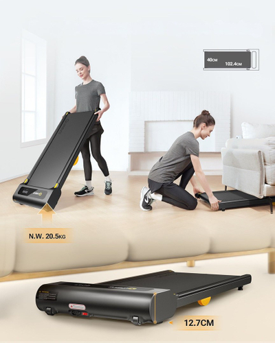 Shirit vrapimi Urevo SP1 Lite Walkingpad, 6.5 km/h, 120 kg, gri