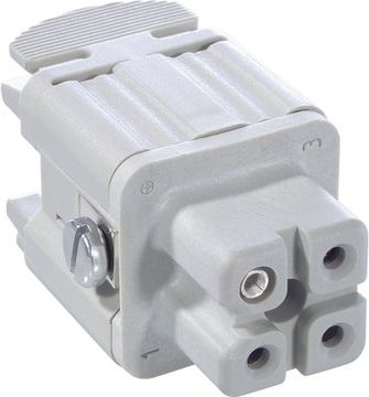 Insert lidhës femëror LAPP EPIC H-A 3 BS, 3P+PE, 23A 400V, gri