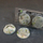 Baza rrumbullake për miniatura Gamers Grass Urban Warfare, 60mm, set 2 copë