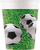 Gotë letre Godan Football Party, 200 ml, set me 8 copa, shumëngjyrëshe