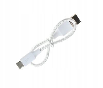 Кабел за полнење Delta Multimedia CHAR USBAC, USB A во USB C, 0.25 m, бел