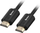 Kabllo HDMI Sharkoon, HDMI - HDMI, 2 m, e zezë