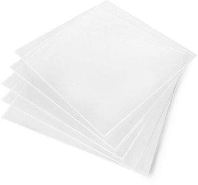 Pllaka akrilike transparente 3DM Group, 5mm, 290x290mm, set 5 copë