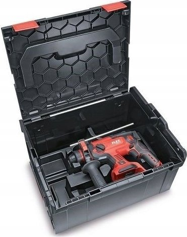Çekiç-spirale FLEX CHE 18.0-EC 5.0 Set, 18V, 2x 5.0Ah, i kuq e zi