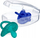 Biberon Chicco Physioforma Soft, set 2 copë, 16-36 mujsh, blu