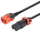 Kabllo furnizimi MicroConnect PC3872, C14 në C15 IEC Lock+, 2m, e zezë