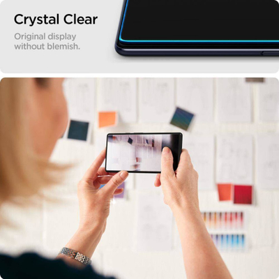 Xham mbrojtës Spigen Glas TR Slim për Samsung Galaxy M54 5G, 2 copë, i tejdukshëm