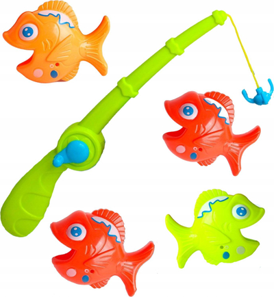 Set lodër peshkimi Magic Box Fishing For Fish, për fëmijë, shumëngjyrësh
