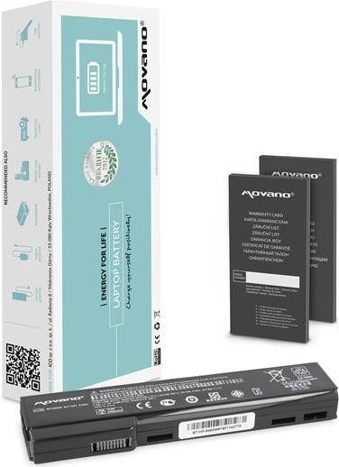 Bateri laptopi Movano për HP EliteBook 8460p 8460w, 4400mAh, 10.8V, e zezë