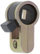 Adapter cilindër bravë Mod. 1, bosht 6 mm, vidha 60 mm, bronz e artë