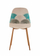 Set karrigesh ngrënieje Heinner Jacquard, 2 copë, metal kadife, beige