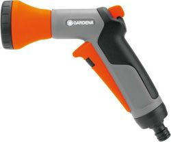 Dush ujitës për kopsht Gardena Classic 18311-50, rrymë e rregullueshme, mbrojtje nga ngrica, portokalli
