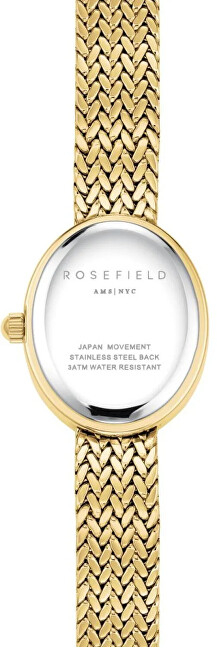 Orë për femra Rosefield Mini Oval MWGMG-M02, e artë