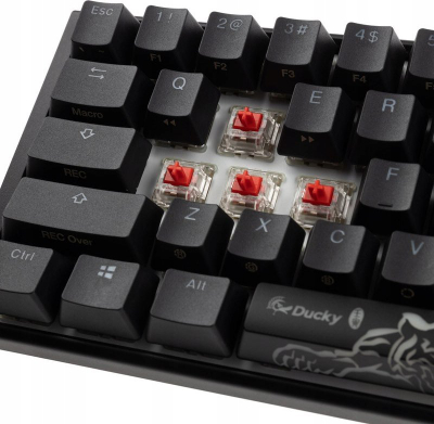 Механичка тастатура Ducky One 3 Mini, RGB, Cherry MX Red, црна